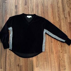 Vintage Havana Brushed Corduroy Tunic Top, Small